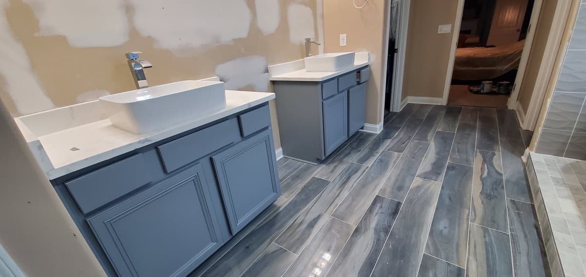 Bathroom remodel in Hampton GA
